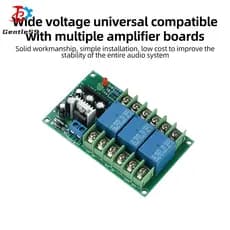 AC12-18V 2.1 Placa De Proteção De Alto-Falante De Alta Potência De 3 Canais Amplificadora De Dupla Módulo De Circuito