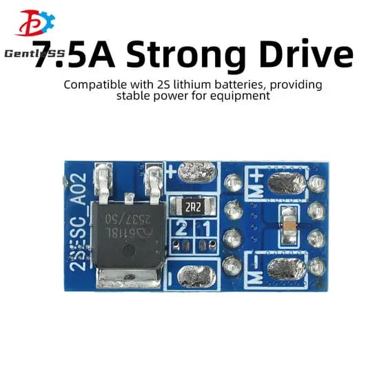 2S 3S Mini ESC Escovado Micro Bidirecional Carro 7.5A Com Freio