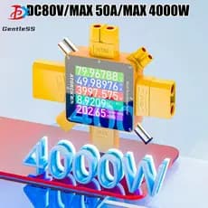 XT369P DC4.5 – 80V 30A 4000W RC Modelo Medidor De Potência XT60/XT30/XT90 Plug-in Tensão E Corrente Detector De Bidireci