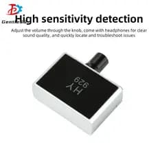 HY-929 Tipo C Detector De Vazamento De Tubo De Parede Com Fones De Ouvido Amplificador De Som Detecção Gás