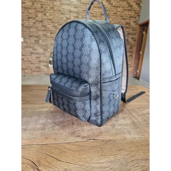 Mochila Casual Trabalho Escola Passeio Viagem Saint Franklin Grande Monogram