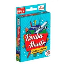 Jogo Rouba Monte Volta ao Mundo Pais e Filhos - Produto Brasileiro - Original