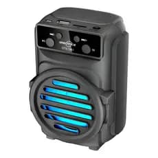 Caixinha de som Blutooth alto falante Luz RGB colorida 5W Radio Usb Mp3 portátil GTS-1961