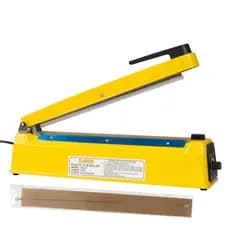 Seladora de Plástico Profissional 330W 300mm Embaladora Térmica Ideal para Alimentos e Produtos