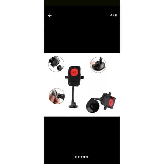 Suporte Veicular Universal Para Celular Com Trava Automática CJ001