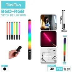 Bastão De Led Fotografia Colorido Rbg Light Stick Portatil Com Controle  Luz Rgb E Branco Preenchimento Foto