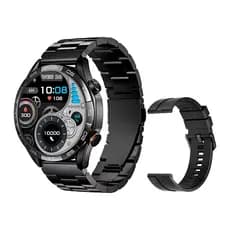 Smartwatch Haylou Solar 5 BT 5.3 Tela 1,58 pol. Preto