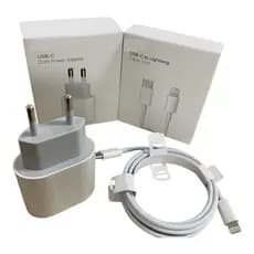 Carregador Original IPHONE Fonte + Cabo compatível ( X Xs Xr 11 12 13 14 Pro Max Plus) Tomada Caixinha 20W Turbo