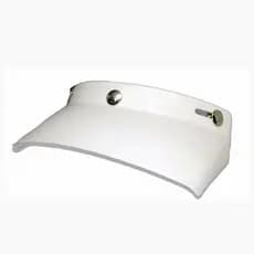 Pala (aba) Capacete Taurus Wind Piruzinho Branca Lisa