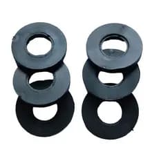 Kit 6 Coxim Para Guidão Moto Biz100 Dream100 Sundown Web100
