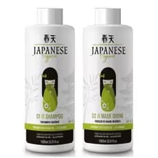 melhor progressiva organica S/F japonesa 2x1 litro alisamento perfeito compativel todas quimicas