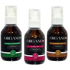 CABELOS SAUDAVEIS COM CRONOGRAMA CAPILAR ORGANO OLEOS VEGETAL 100ML CADA OJON CASTOR E ALECRIM OTIMO