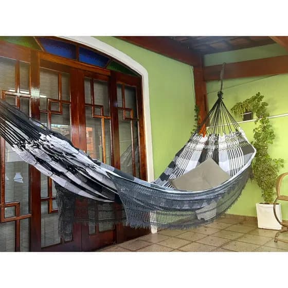 Rede De Dormir Descanso Jaguaruana Casal Reforçada 4,50m
