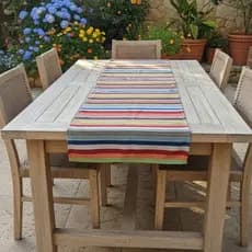Toalha de Mesa Indiana Artesanal - 0,80 x 3,0m