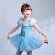 Desenho animado Fada Conto de Fadas Fantasia Dança Traje Cinderela Princesa Vestido Fofinha Menina Bonitinha Saia de Gaze Saia de Gaze Fantasia de Desempenho de Palco Infantil