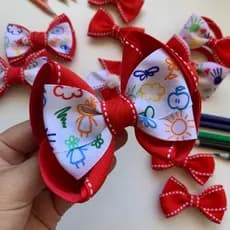 kit laço escolar/volta as aulas