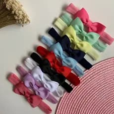 Faixa de Cabeça Elegante Com Laço para bebê Meninas,Acessórios de Cabelo