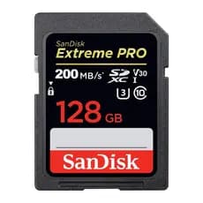 Cartão Memória Sdxc Sandisk 128gb Extreme Pro V30 200Mbs