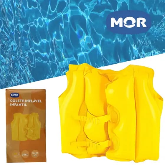 Boia Colete Inflável Infantil Piscina Praia Lago Flutuador Salva Vidas Ideal Criança 30Kg