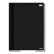 CADERNO BROCHURA COSTURAD 48 FOLHAS PRETO - LIFT