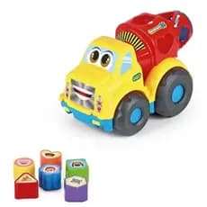 CAMINHÃO BETONEIRA GEOMETRIX - BRINQUEDO EDUCATIVO PARA O NATAL