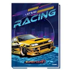Caderno Brochura Universitário com 80 Folhas – Super Cars