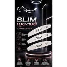 Lixa Boomerang MegaNails Resistente 100/180 para unhas 4mm