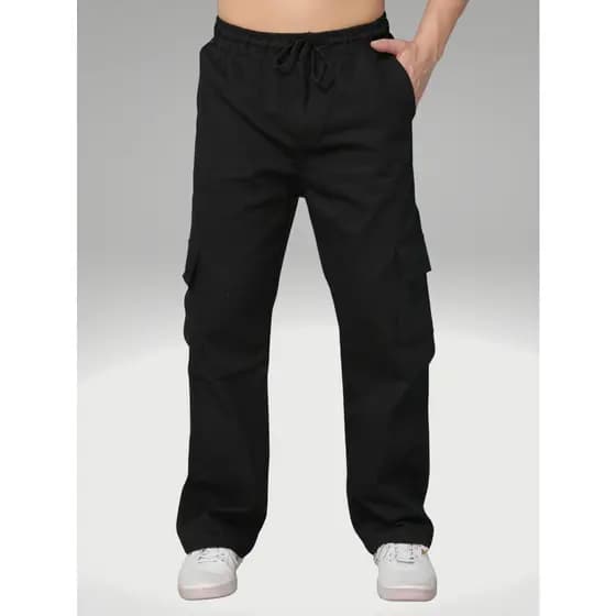 Calça Masculina Cargo Preta