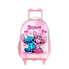 Mochila Escolar Infantil do Stitch