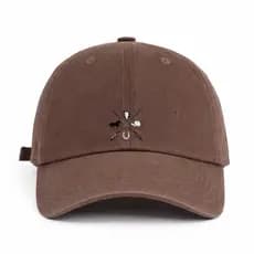 Boné Unissex Desenhos Country Cowboy Símbolos Rurais Minimalistas Chapéu Casual Para o Calor/Sol