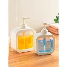 Porta Sabonete e Detergente Líquido Minimalista Com bombeador - 300ml