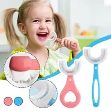 Mordedor Para Coçar Gengiva do Bebê Infantil Escova U 360