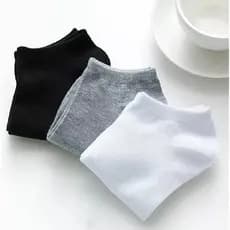 12 Pares De Meias Soquete Unissex Cano Curto Atacado Escolha de Cores