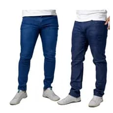 Kit Calças Jeans Masculino Com Elastano