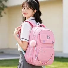 Mochila Universitária 45cm - À Prova D'água + Zíper Fluido! 12x s/ juros | Presente TOP R88121