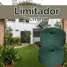 Limitador de Grama 25 Metros  Separador de Jardim (25 metros de comprimento x 10 cm de Altura)