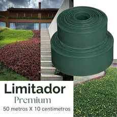 Limitador de grama 50m comprimento x 10cm de altura