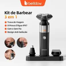 Bettdow Aparador Pêlos Do Nariz/costeletas/barba Cor 3 Em 1