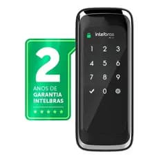 Fechadura Digital De Sobrepor Intelbras Fr 101 Preto