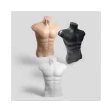 Manequim Busto Masculino de Plástico
