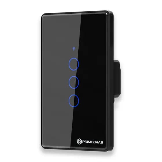 Interruptor Inteligente Wi-Fi 1 2 3 Botões Primebras 110v 220v