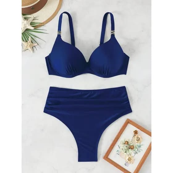 WD  VEST Biquíni Plus Size com Sustentação e Estilo Único 2025 XX549