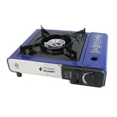 Fogareiro Portátil Acampy para Cozinha e Camping Azul - Leão