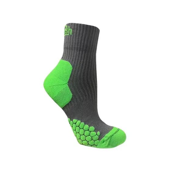 Meia Kailash Cano Médio Dots Biotech Chumbo/VD T2 38-41
