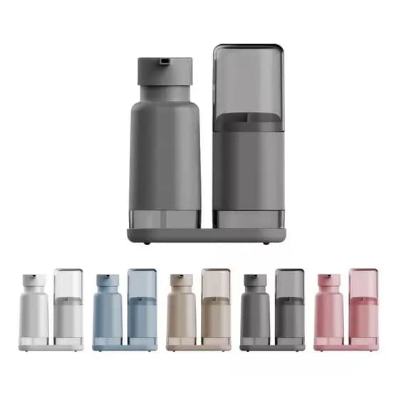 Conjunto De Banheiro Porta Escovas Dispenser Sabonete Líquido Ou Dual