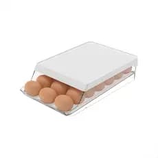 Organizador 21 Ovos Roll Clear Fresh Ou