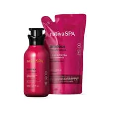 Creme Hidratante Corporal Ameixa Nativa Spa Boticário Completo + Refil 350ml