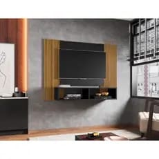 Painel Para TV Até 42 Pol Bechara Navi 2 Nichos - Moveis Bechara -INCLUSO SUPORTE PARA TV