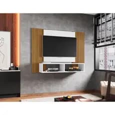 Painel Para TV Até 42 Pol Bechara Navi 2 Nichos - Moveis Bechara  - INCLUSO SUPORTE PARA TV