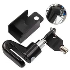 Trava De Disco Bike Cadeado Moto Anti Furto Freio Universal